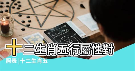 丙辰年五行|十二生肖五行屬性對照表